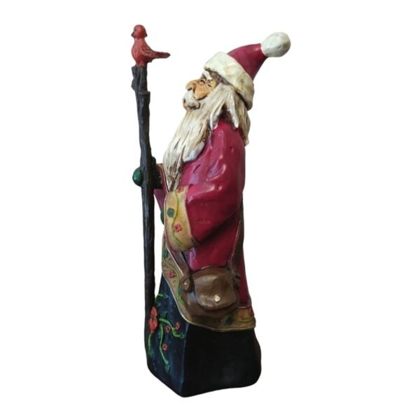 The Lost Woodsman Rick Rowley Rustic Primitive Santa - Picture 3 of 8